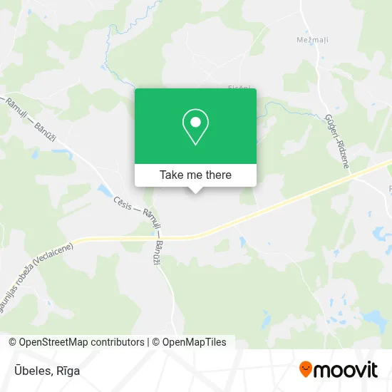 Ūbeles map