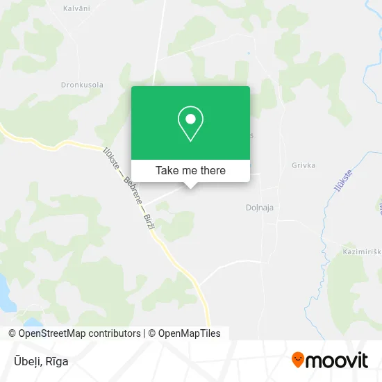 Ūbeļi map