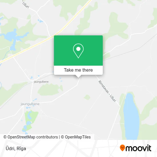 Ūdri map