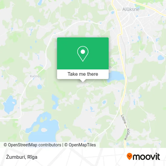 Žumburi map