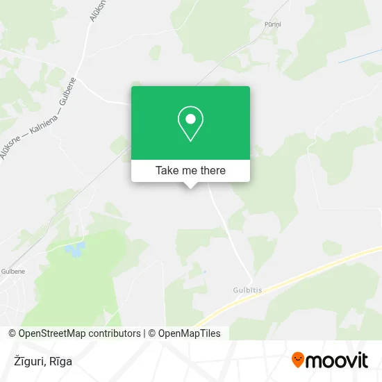 Žīguri map