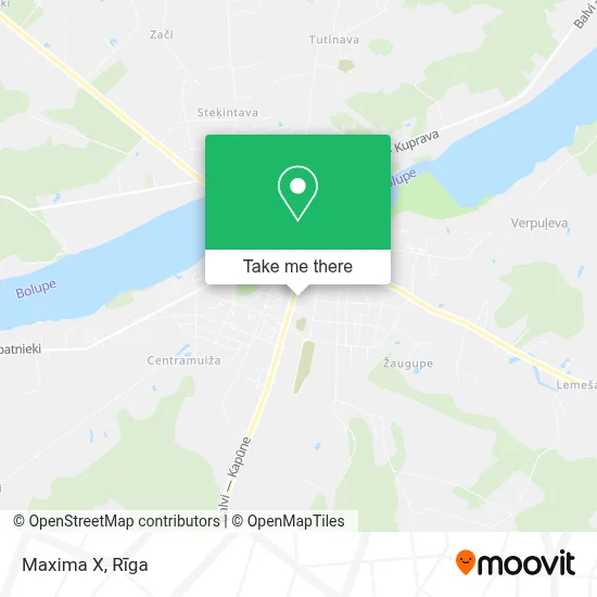 Maxima X map