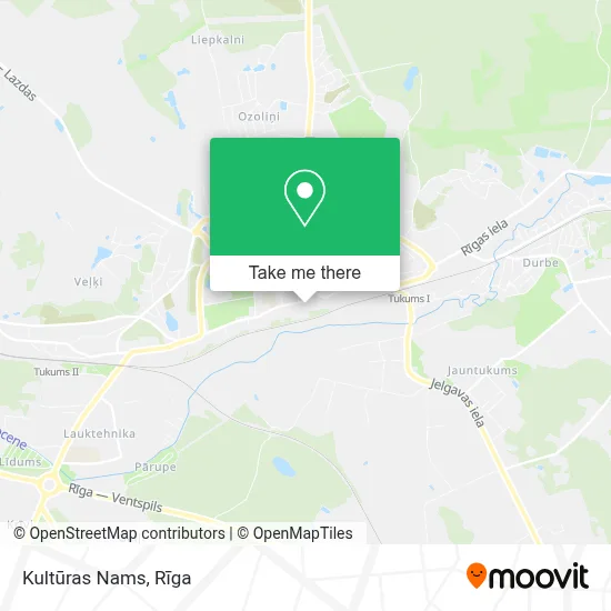 Kultūras Nams map