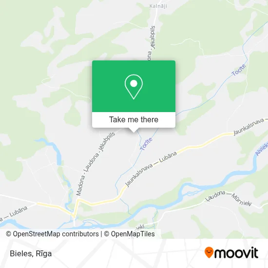 Bieles map