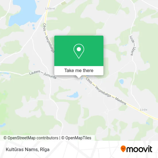 Kultūras Nams map