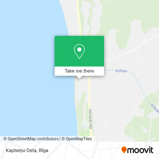 Kapteiņu Osta map