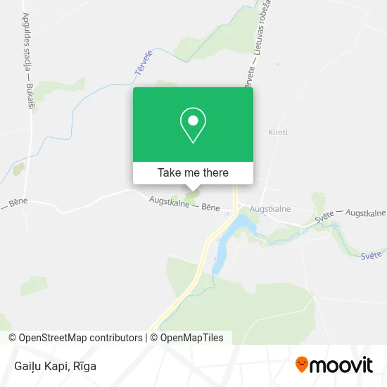 Gaiļu Kapi map