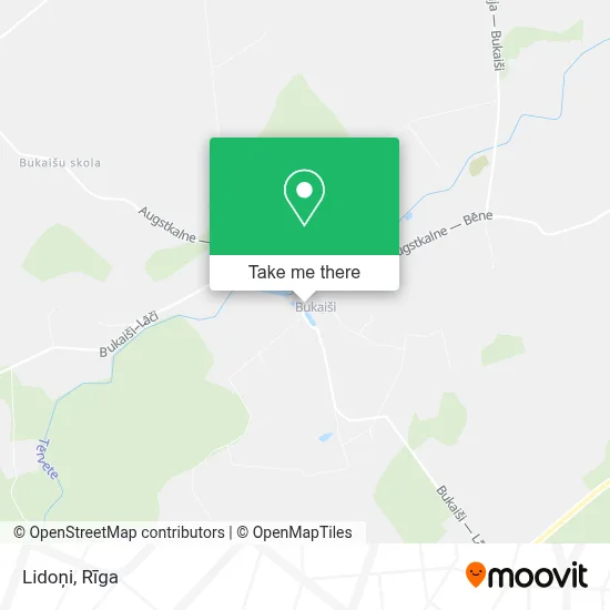 Lidoņi map