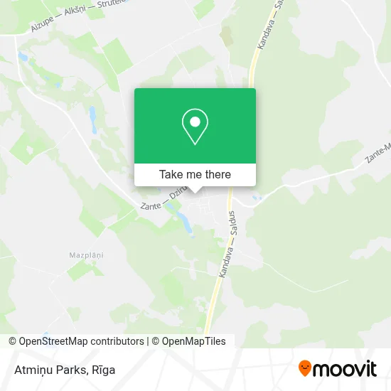 Atmiņu Parks map