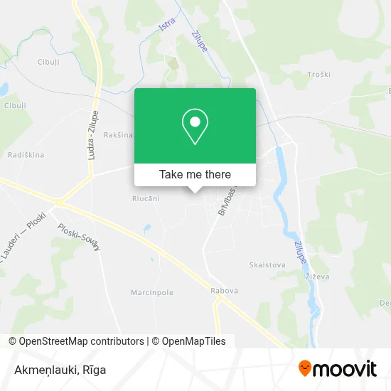 Akmeņlauki map