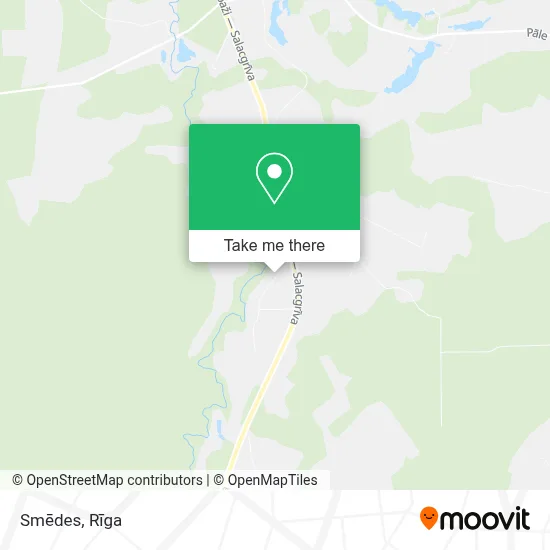 Smēdes map