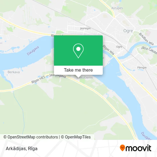 Arkādijas map