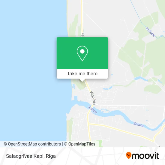 Salacgrīvas Kapi map