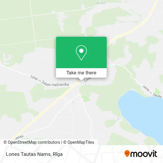 Lones Tautas Nams map