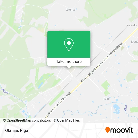 Olanija map