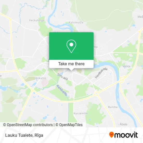 Lauku Tualete map
