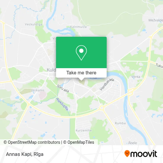 Annas Kapi map
