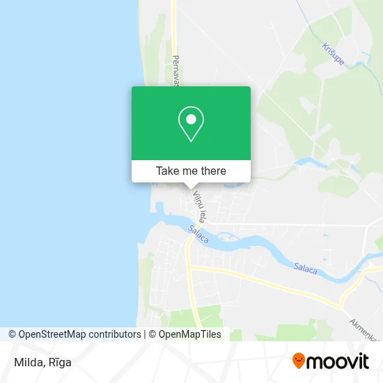 Milda map