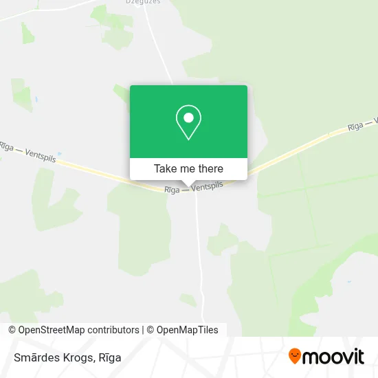 Smārdes Krogs map