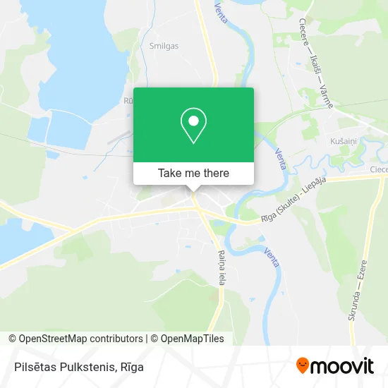 Pilsētas Pulkstenis map
