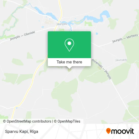 Sparvu Kapi map