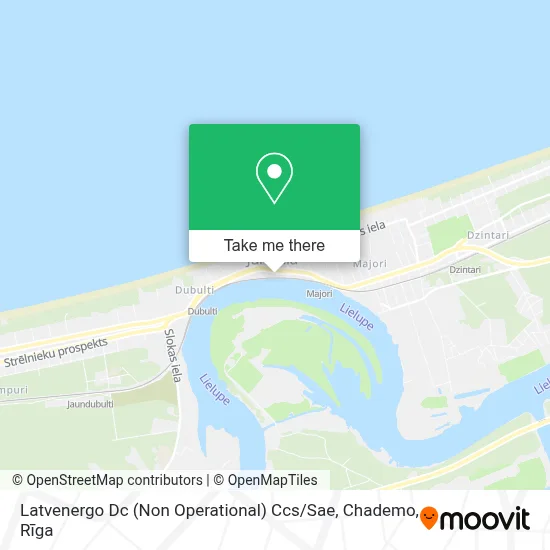 Latvenergo Dc (Non Operational)  Ccs / Sae, Chademo map