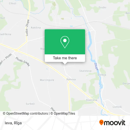 Ieva map