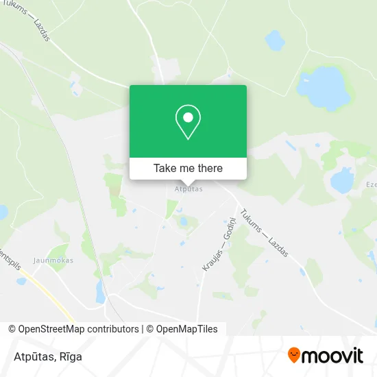 Atpūtas map