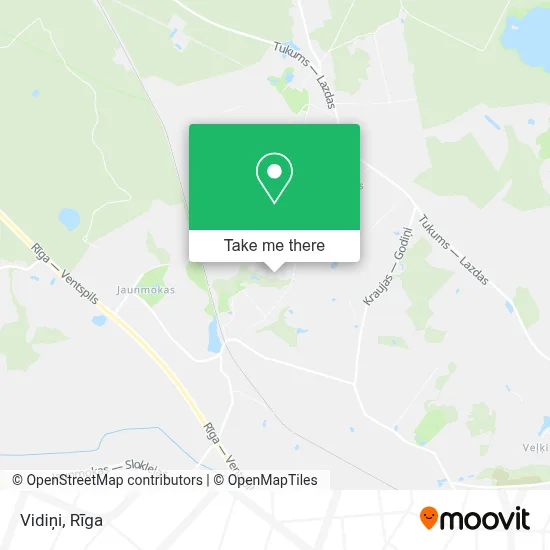 Vidiņi map