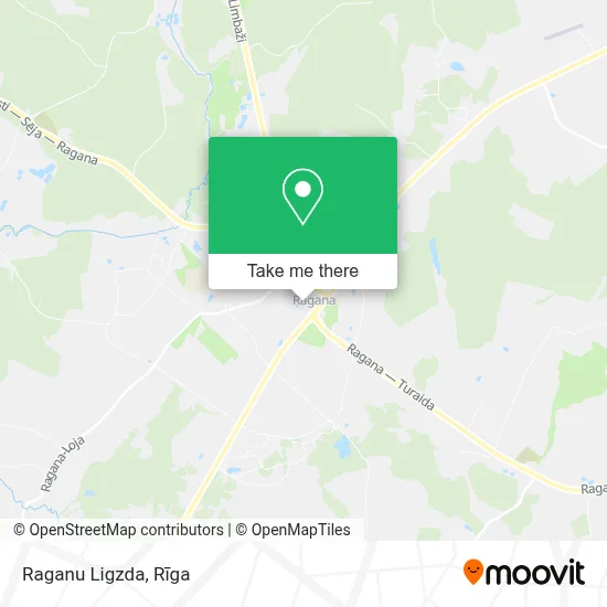 Raganu Ligzda map