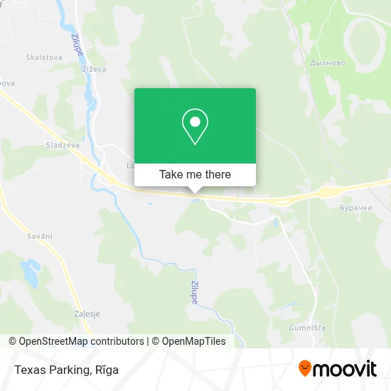 Texas Parking map