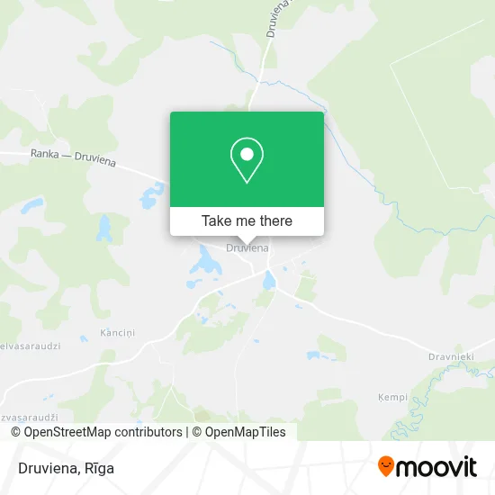 Druviena map