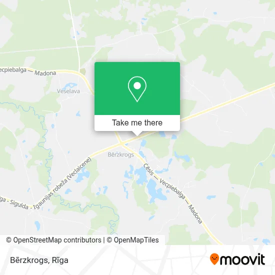 Bērzkrogs map