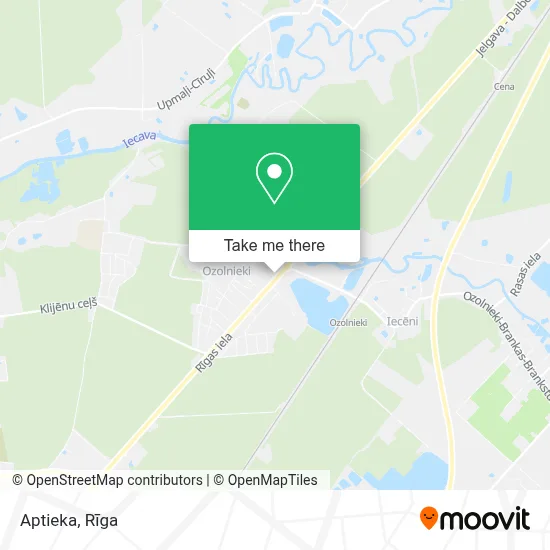 Aptieka map