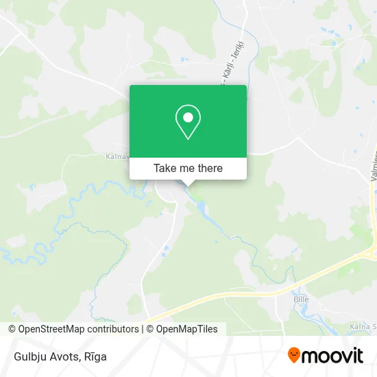 Gulbju Avots map