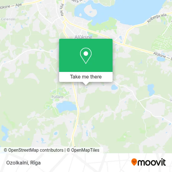 Ozolkalni map