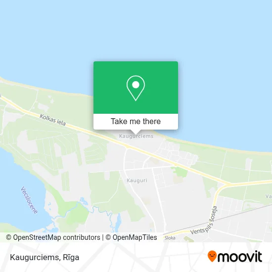 Kaugurciems map