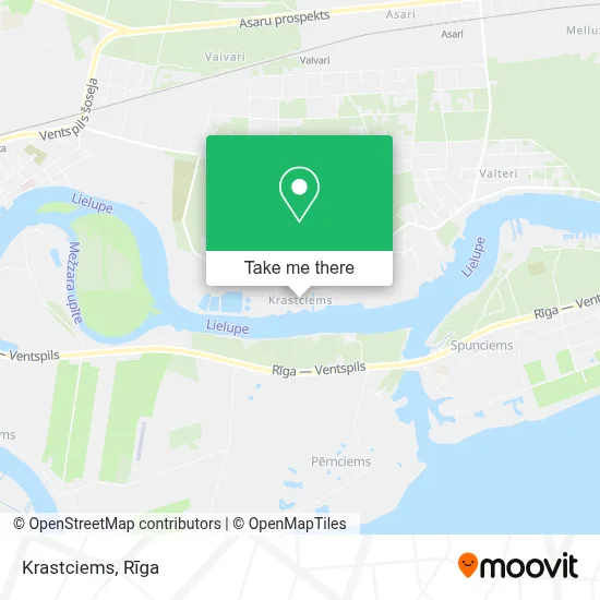 Krastciems map
