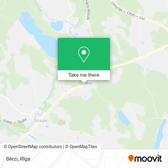 Bērzi map