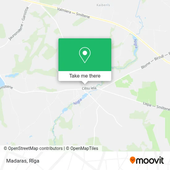 Madaras map