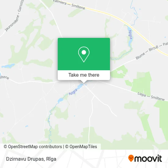 Dzirnavu Drupas map