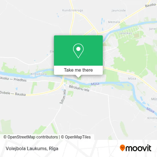 Volejbola Laukums map