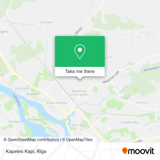 Kapeles Kapi map