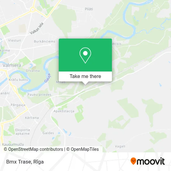 Bmx Trase map