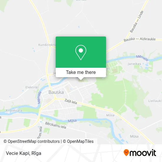 Vecie Kapi map