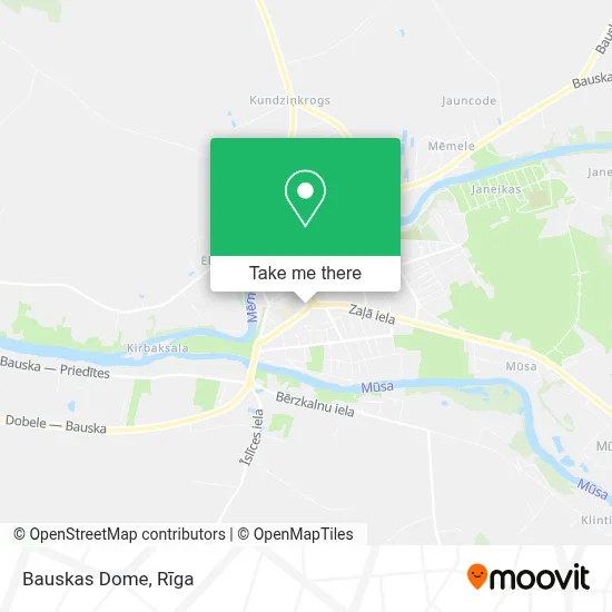 Bauskas Dome map