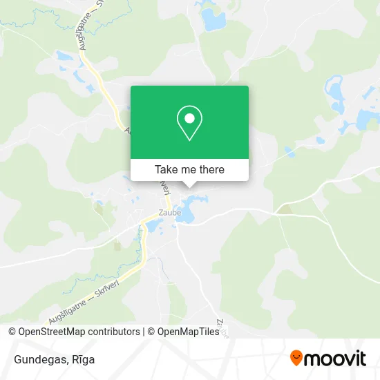 Gundegas map