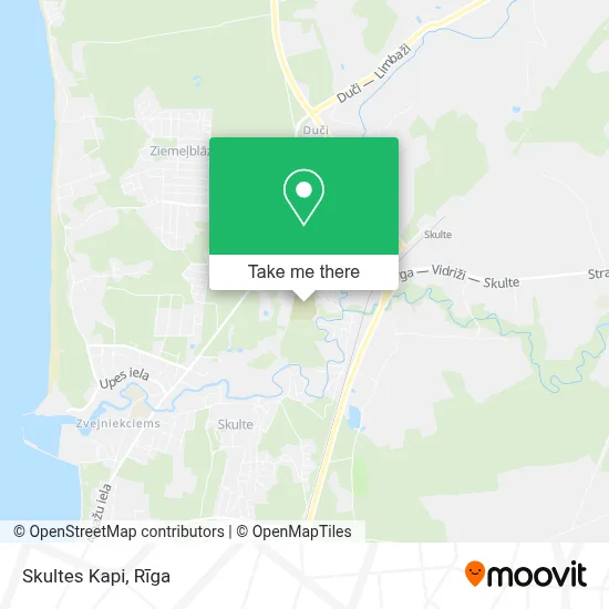 Skultes Kapi map