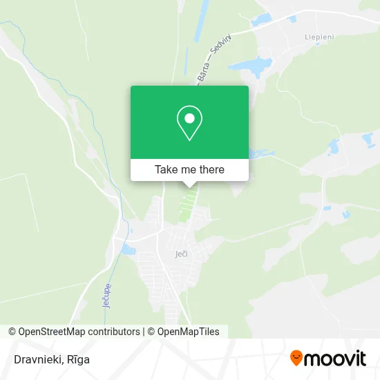 Dravnieki map