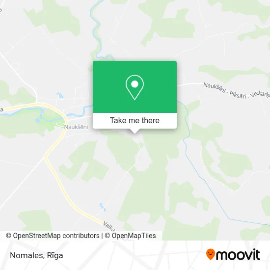 Nomales map